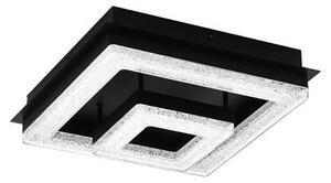 EGLO , 99327 , FRADELO 1 , mennyezeti lámpa , 3000 K , LED , 4X2W , IP20 , fekete, átlátszó