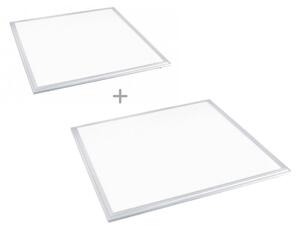 LED panel , 600 x 600 mm , 40 Watt , 120 lm/W , természetes fehér , PRO , 1+1