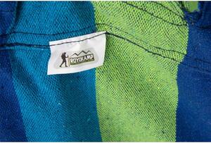 Royokamp egyszemélyes Brazil Függőszék párnákkal #kék-zöld