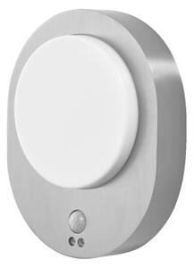 Ledvance Endura Style Disc kültéri fali LED lámpa fény és mozgásérzékelővel, melegfehér, 8W