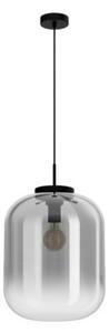 EGLO , 39674 , BULCIAGO , függeszték , E27 , 1X40W , IP20 , fekete-átlátszó