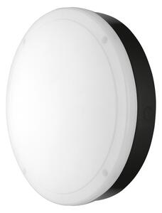 LEDVANCE , SURFACE BULKHEAD 300 EMERGENCY , Mennyezeti LED lámpa , 15 W , 4000 K , Hideg fehér , IP65 , Fekete