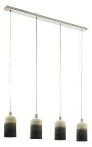 EGLO , 39752 , AZBARREN , függeszték , E27 , 4X40W , IP20 , szürke