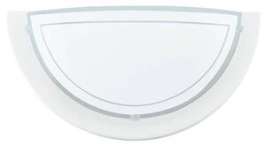 EGLO , 83154 , PLANET 1 , fali lámpa , E27 , 1X60W , IP20 , fehér, átlátszó