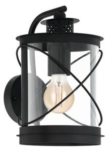 EGLO , 94843 , HILBURN , fali lámpa , E27 , 1X60W , IP44 , átlátszó