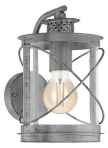 EGLO , 94866 , HILBURN 1 , fali lámpa , E27 , 1X60W , IP44 , átlátszó