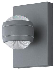 EGLO , 94796 , SESIMBA , fali lámpa , 3000 K , LED , 2X3,7W , IP44 , átlátszó