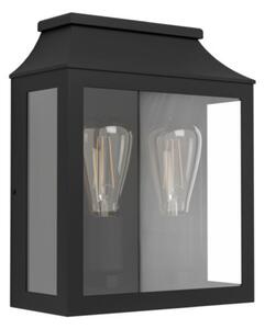 EGLO , 97294 , SONCINO , fali lámpa , E27 , 2X60W , IP44 , átlátszó