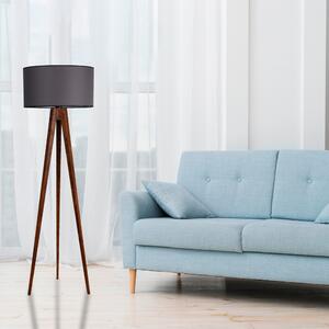Opviq , 534LUN2186 , Tripod , Dió Szürke Színű , Állólámpa , E27 Foglalattal