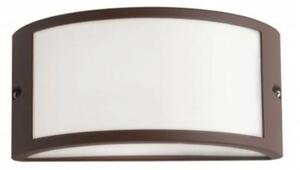 LED lámpatest , oldalfali , E27 foglalattal , bronz , kültéri , IP54 , LUTEC , AUSTIN