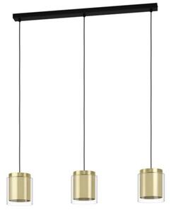 EGLO , 99654 , LAGUNITAS , függeszték , E27 , 3X40W , IP20 , átlátszó