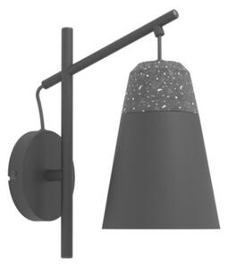 EGLO , 99546 , CANTERRAS , fali lámpa , E27 , 1X40W , IP20 , szürke, fehér