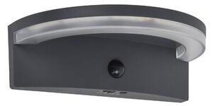 LUTEC VYZOR Szolár mozgásérzékelős állólámpa , sötétszürke , 7W , 600lm , 4000K , IP44