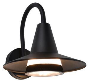 LUTEC SWAN fali lámpa , fekete , E27 foglalattal , IP54