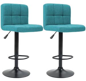 TIMELESS Szövet borítású bárszék 2 db menta HOP1001536-4