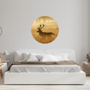 PIPPER. Kör alakú falmatrica "Szarvas 3" Méret: 60cm