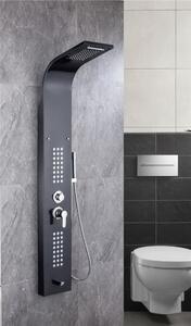 Hidromasszázs zuhanypanel BW0602 fekete