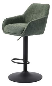 Unique-Furniture Avola bár szék zöld sima szövet 54850005