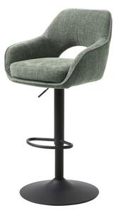 Unique-Furniture Cowley bár szék zöld sima szövet 55050005