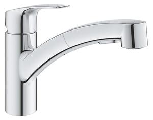 Grohe Eurosmart mosogató csaptelep kihúzható zuhannyal, 2 áram króm 1012310000