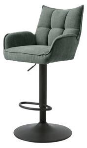 Unique-Furniture Marilla bár szék zöld sima szövet 54840005