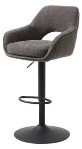 Unique-Furniture Cowley bár szék szürke sima szövet 55050003