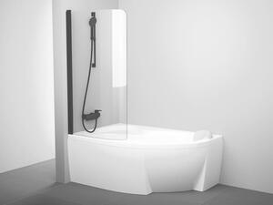 Ravak Rosa kádparaván 150x85 cm fekete 7QLM0300Y1