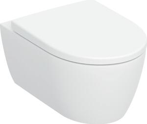 WC soft close ülőkével felakasztható Geberit Icon fehér fényes felülettel hátsó kifolyással 503.045.00.8