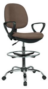 Vyvýšená pracovná stolička Korki (hnedá + čierna). 1034318