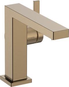 Mosdó csaptelep Hansgrohe Tecturis E leeresztőszeleppel csiszolt bronz 73023140