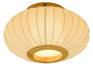 Mennyezeti Lámpa Halo Design, BALLON, dimmable, Bézs, Nappali, Szövet / Textília, Dizájn