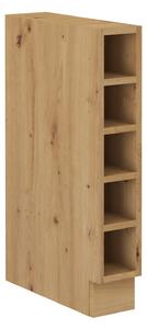 Alsó konyhai regál Miraluna (artisan tölgy)