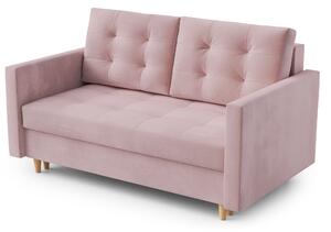 Kétszemélyes kanapé Jennifer (rózsaszín). 1065625