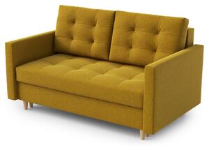 Kétszemélyes kanapé Jennifer (mustár). 1065631
