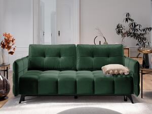 Gloss nyitható kanapé, Smaragd