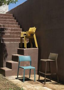 TRILL karfás kerti design szék, senape