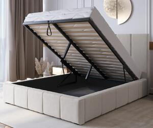 AMI bútorok Kárpitozott ágy tárolóhellyel 140x200 PRO line 18 Soro 21