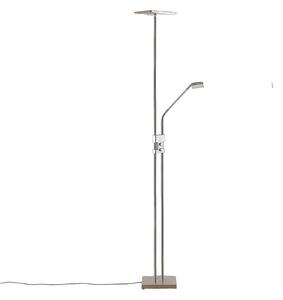 Állólámpa Lindby, Jonne, dimmable, Fémes, Nappali, Fém, Modern