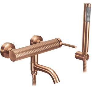 Rea Argon, kádcsaptelep kézi zuhanyszettel, matt réz, REA-B2091