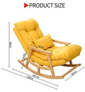Dual Relax Fotel - Sárga