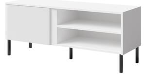 TV asztal/szekrény Munkki 7 (fehér + fekete). 1087330