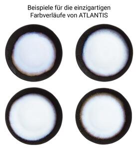ATLANTIS lapos tányér, fekete Ø 28cm