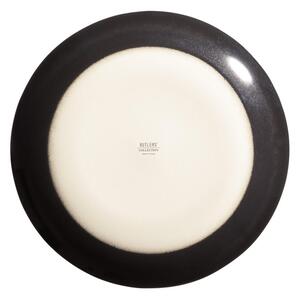 ATLANTIS lapos tányér, fekete Ø 28cm