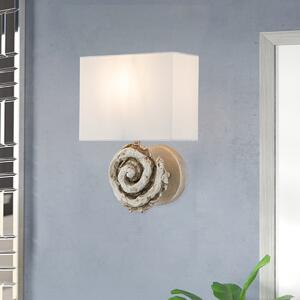 Flambeau klasszikus fali lámpa swirl fehér elsfb-swirl-1l-w