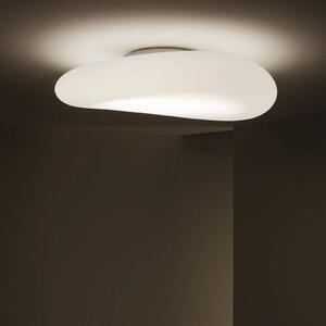 Stilnovo LED mennyezeti világítás Mr. Magoo, DALI, 76 cm, dimmelhető, Fehér / opál, Nappali / Étkező, Műanyag, Modern