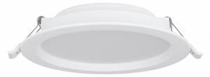 LED panel , süllyesztett , 10.5W , kerek , fehér , 16.6 cm , meleg fehér , műanyag , EGLO , ECO RANGE , IDUN-E , 74104