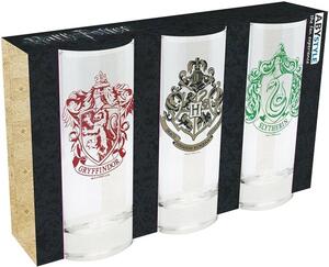 Üvegpohár Harry Potter - Crests