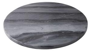 MARBLE márvány tál, sötétszürke Ø 30cm