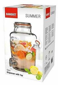 Banquet SUMMER italadagoló csappal, 7 l