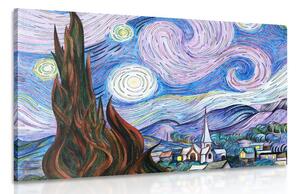 Kép reprodukció Csillagos éjszaka - Vincent van Gogh